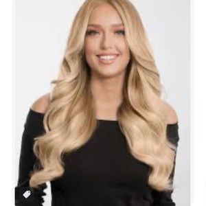 Bellami Bell Air 3 Piece Volumizing Extension Collection Honey Blonde +Ponytail
